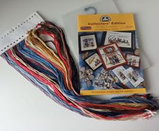 Cross Stitch Pack - All Our Yesterdays - Chart Book and DMC Threads