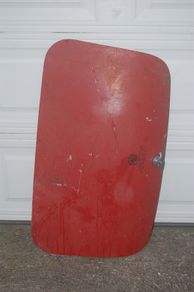 Vintage MG Midget boot lid