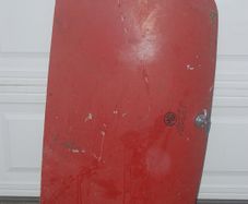 Vintage MG Midget boot lid