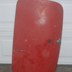 Vintage MG Midget boot lid