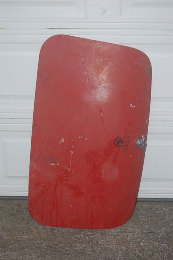 Vintage MG Midget boot lid