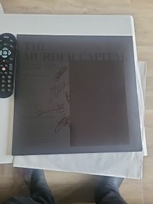 The Murder Capital live from london the dome tufnell park ep RSD signed by the band. autographed vinyl