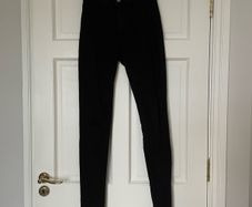 Pretty Little Thing black jeans, size UK 6