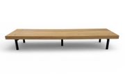 Retro oak plinth/ media stand