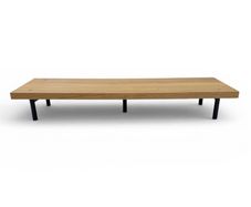 Retro oak plinth/ media stand