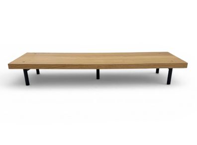 Retro oak plinth/ media stand