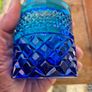 Vintage Anchor Hocking Blue Wexford Tumblers Set of 6 Image 10