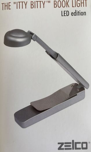 Book Light - Zelco Itty Bitty - Led Edition - BRAND NEW
