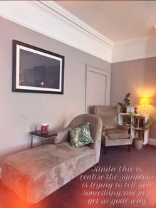 Velvet chaise longue - good condition