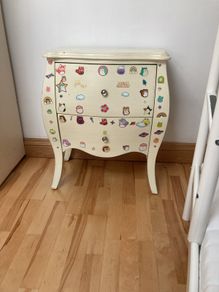 girls bedside table