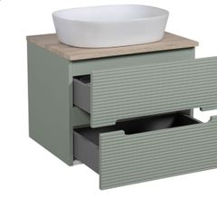 Brand new wall hung vanity 60cm with a counter top basin