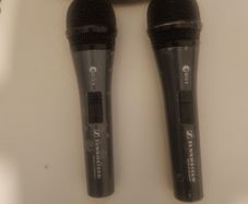 2 Sennheiser microphones for sale