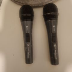 2 Sennheiser microphones for sale