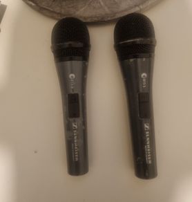 2 Sennheiser microphones for sale