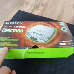 Discman Sony D 191 CD Player 1993