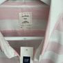 shirt bnwt Gap 100% cotton pink & white striped shirt size medium Image 6