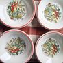 Vintage Pasta Bowl set Image 5
