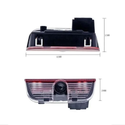 LED Car Door Ghost Logo Shadow Welcome Light Accessories For VW Golf 3 4 Beetle Jetta MK4 Bora Sharan Touran Lavida Caddy MK3 Polo