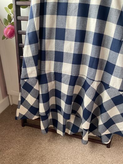 dress Bnwt paise asymmetrical gingham check dress size 10