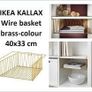 IKEA kallax wire basket Image 2