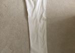 Brand new Zara white slim fit trousers