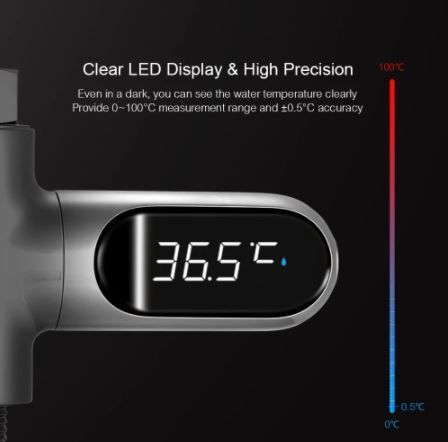 LED Digital Shower Temperature Display New. More than 10 available.