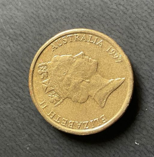 2 Dollars Elizabeth II 3rd Portrait Australia 1997