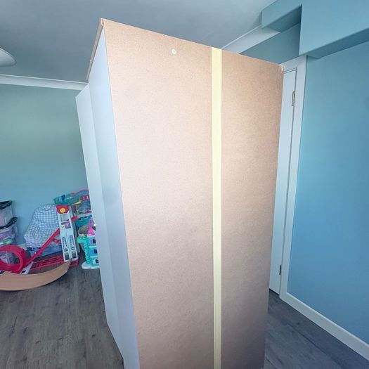 White Wooden Wardrobe