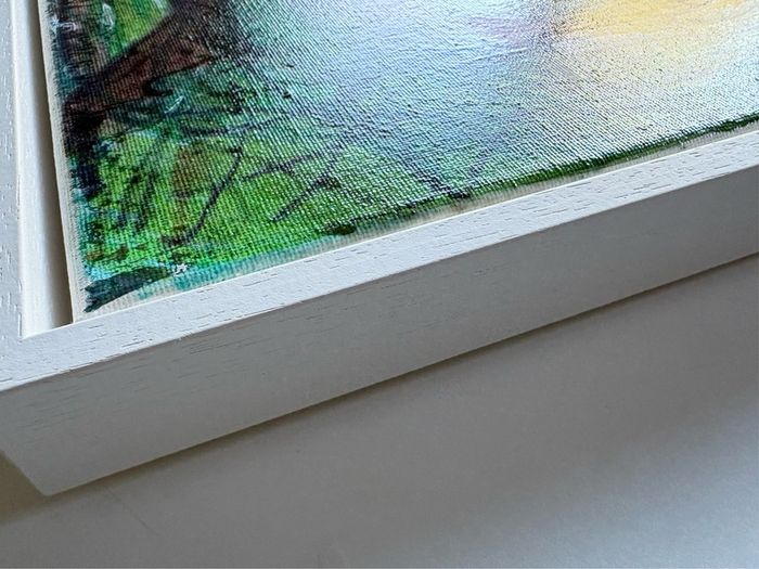 New Original Painting Abstrsct Art Landscape Framed Original