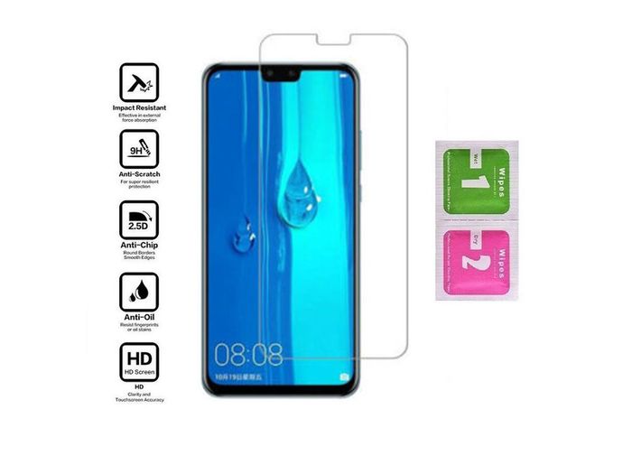 For Huawei Y9 2019 Tempered Glass Screen Saver Protector Guard Cover New - FHT024HTG