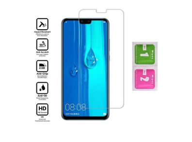 For Huawei Y9 2019 Tempered Glass Screen Saver Protector Guard Cover New - FHT024HTG