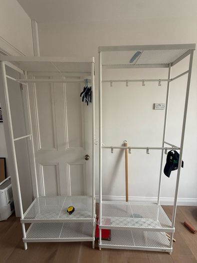 2 x ikea wardrobe