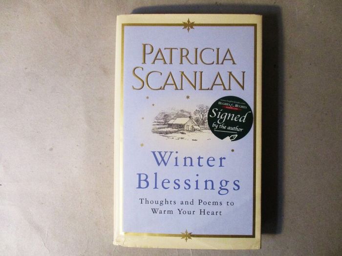 Patricia Scanlan Signed Book - Winter Blessings