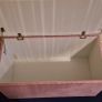Ottoman  - PINK Corduroy 1960/1970 Image 3