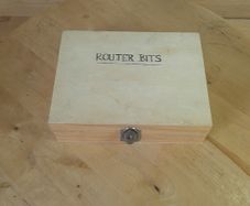 Brand New 12 Piece TCT Router Bit Set 1/4" Shank Tungsten Carbide Unused Boxed
