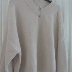 Gallery cream jumper - size XL New