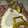 6 Beautiful Old Brass Ornaments Lizard Snail Frog Snake and 2 Horse Tackle Brass Postage Available, Image 4