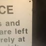 Heavy Duty Cast Aluminum Notice Sign Image 5