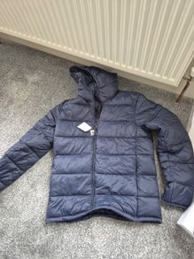 navy lightweight zip up jacket