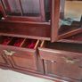 Rossmore mahogony display cabinet Image 2