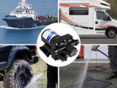 BRAND NEW 4 GPM Fresh Water Pump 12V Self Priming Sprayer Pump RV Water Pump W/ Pressure Switch Camper Marine Boat Diaphragm Pump