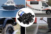 BRAND NEW 4 GPM Fresh Water Pump 12V Self Priming Sprayer Pump RV Water Pump W/ Pressure Switch Camper Marine Boat Diaphragm Pump