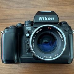 Nikon F4 with Carl Zeiss Planar 50mm f/1.4 lens