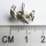 Vintage 925 Sterling Silver  Donkey  Charm 2,1g Image 9