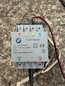 BMW motorbike charger