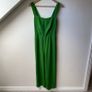 Reformation Alva Viscose Crepe Jumpsuit Kelly Green (Size US 4 UK 8 EU 36) Image 2
