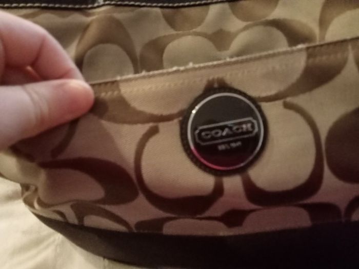 COACH  large diaper  bag