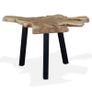 Coffee Table Genuine Teak 80x70x38 cm Image 3