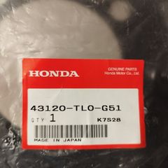 Honda 43120-TL0-G51 Rear Left Plate Comp Genuine OEM Accord