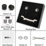 Motorcycle Tire Pressure Monitoring System, Tire Pressure and Temperature Alarm, Wireless Motorcycle TPMS with 2 External Sensors, Support iOS and Android Image 7